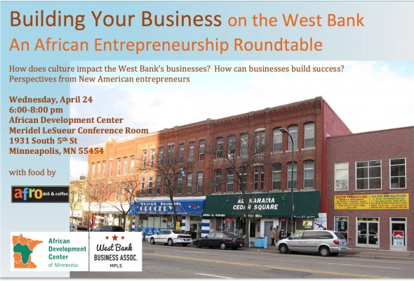 Special Event – Rescheduled! Building your Business on the West Bank